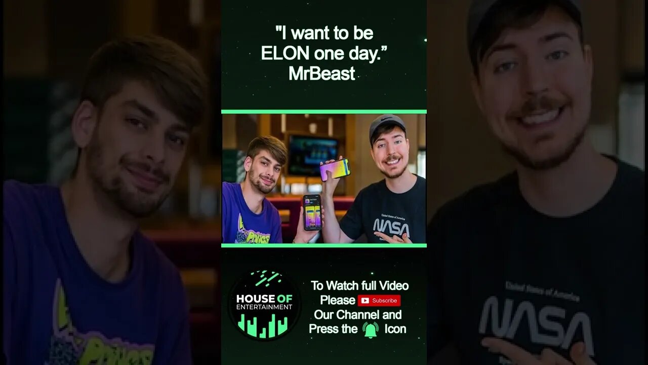 Mr. Beast wants to be Elon musk one day #Shorts