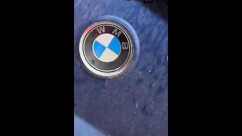 BMW upside down 🙃