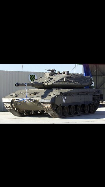 Un Merkava Mk4 de Israel ardiendo en la Franja de Gaza.