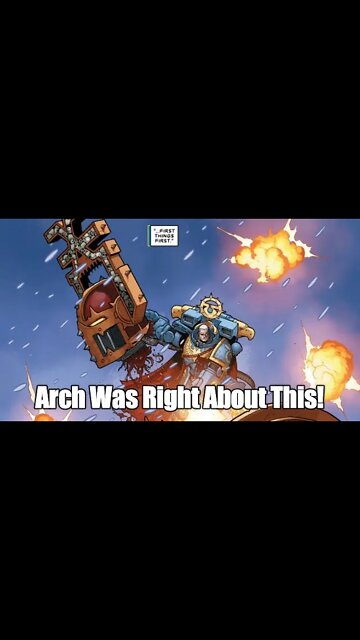 Even Sigmarxism Admits Jesus Arch Christ Was Right About The Marneus Calgar Comic