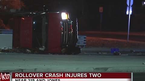 Two fighting for their lives after rollover crash