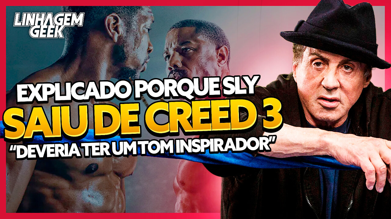 EXPLICADO! PORQUE STALLONE NÃO ESTAVA EM CREED 3