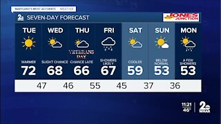 WMAR-2 News Weather at 11