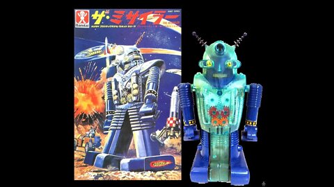 Scarce Bandai Missiler unearthed! Very few of these delicate robots survived