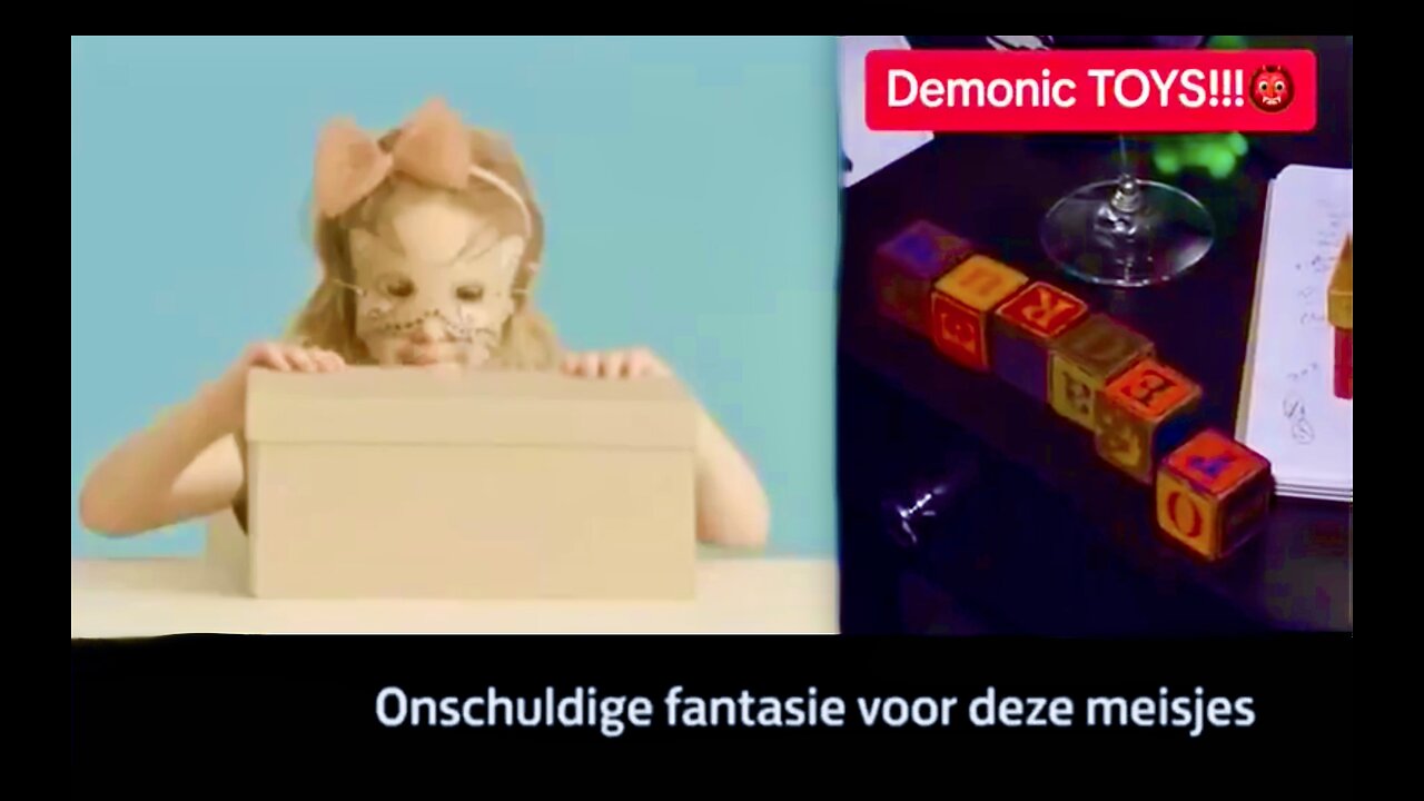 Holland USA Normalize Pedophilia And Murder Using Demonic Building Blocks And Dildos For Children