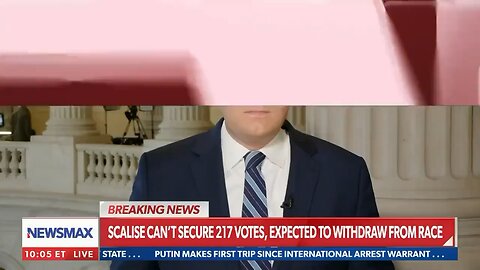 Breaking: Scalise is out. It’s either Trump or Jordan.