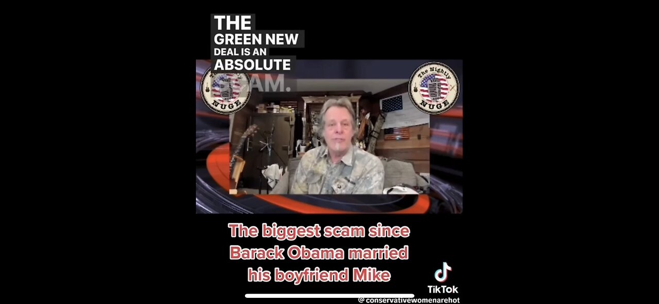 TED NUGENT : FAKE NEW GREEN DEAL