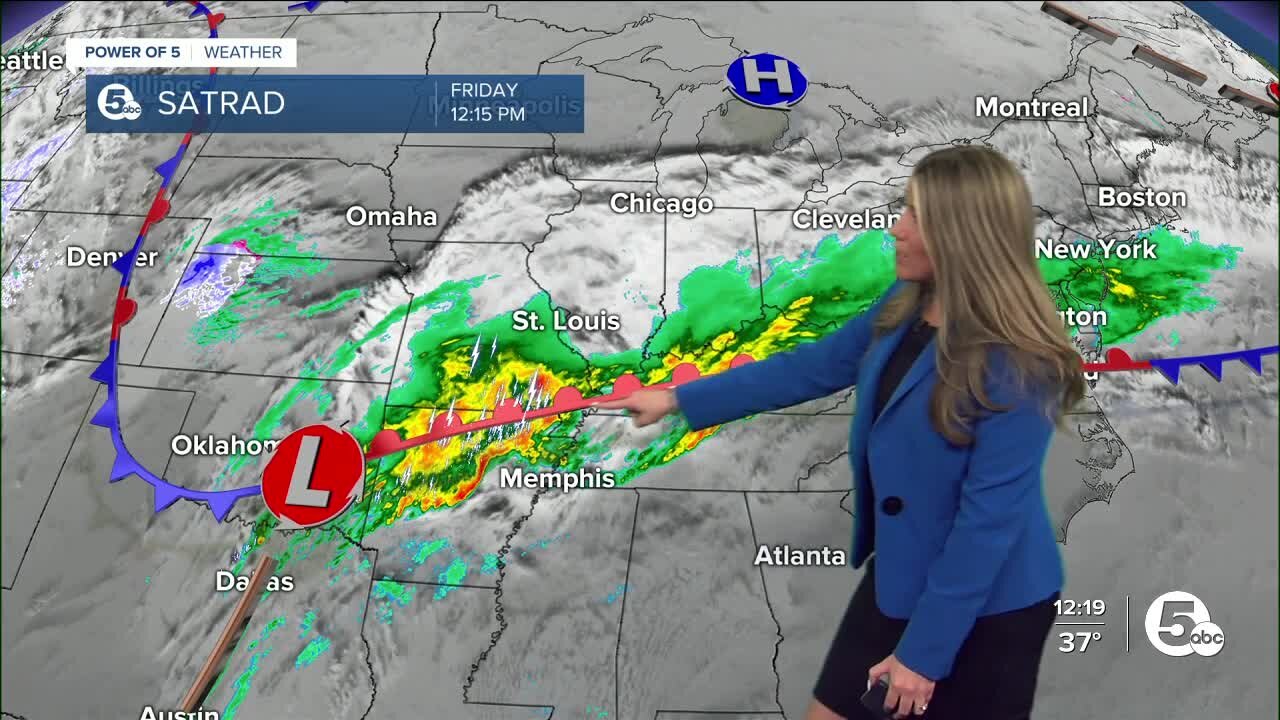 Wet & Windy Weekend: The heaviest rain is yet to come