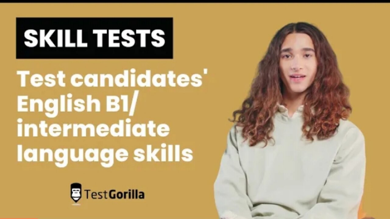 Use this English B1 test to hire for English language skills