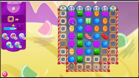 Candy Crush Level 3941 Talkthrough, 19 Moves 0 Boosters
