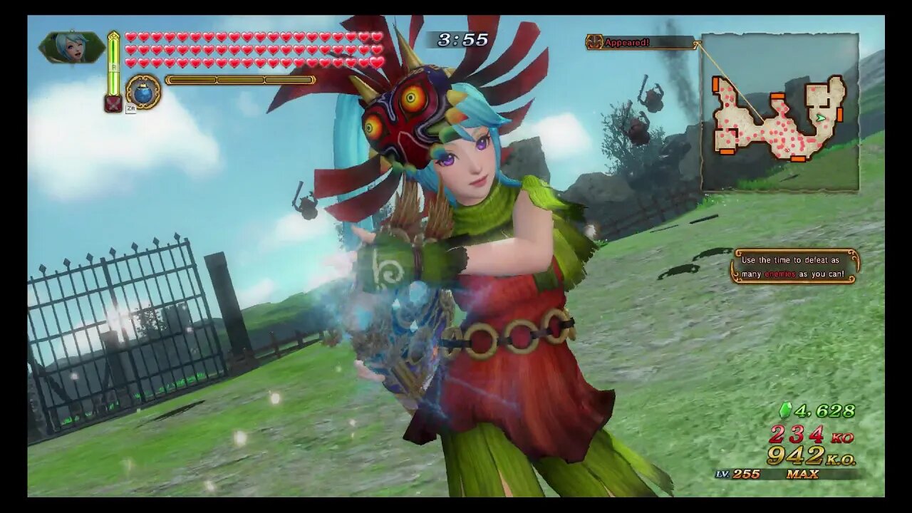 Hyrule Warriors DE - Challenge Mode: Battle Challenge - Rush Battle (A Rank)