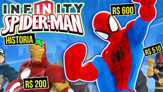 Jogo do Desenho do Homem Aranha que NINGUEM jogou | Disney Infinity - Rk Play
