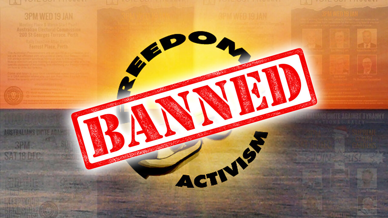 2023-06-03: Freedom Activism Banned!