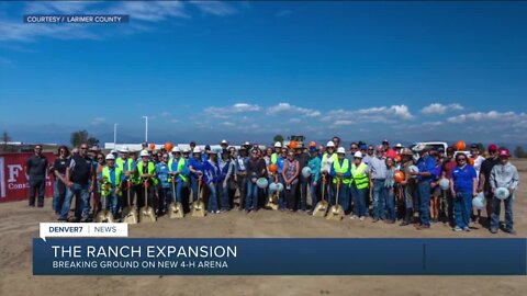 Larimer County breaks ground on new 4H arena at The Ranch