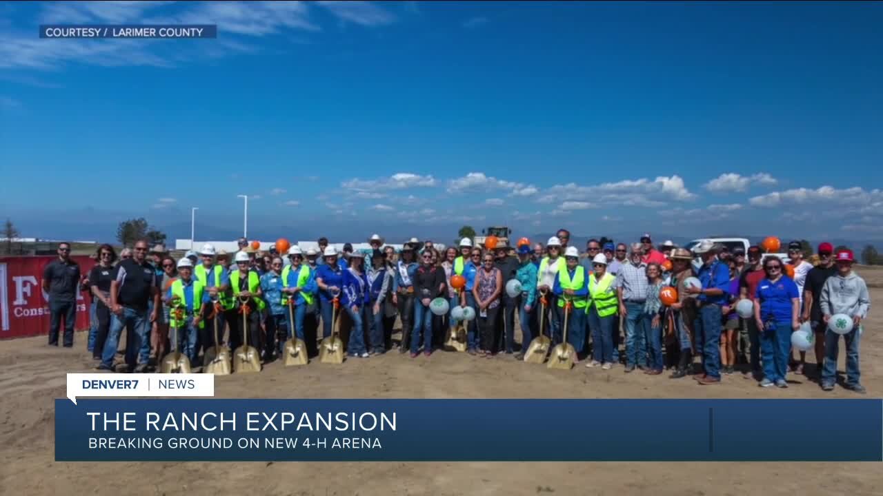 Larimer County breaks ground on new 4H arena at The Ranch