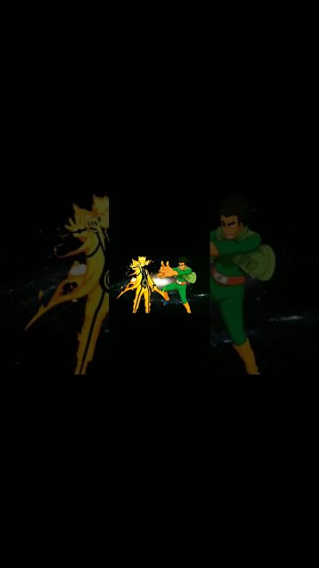 WHO IS STRONGEST?? - NARUTO VS GUY.#shorts