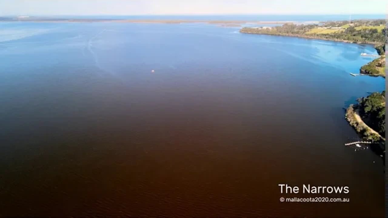 The Narrows Mallacoota fly over Winter 2020