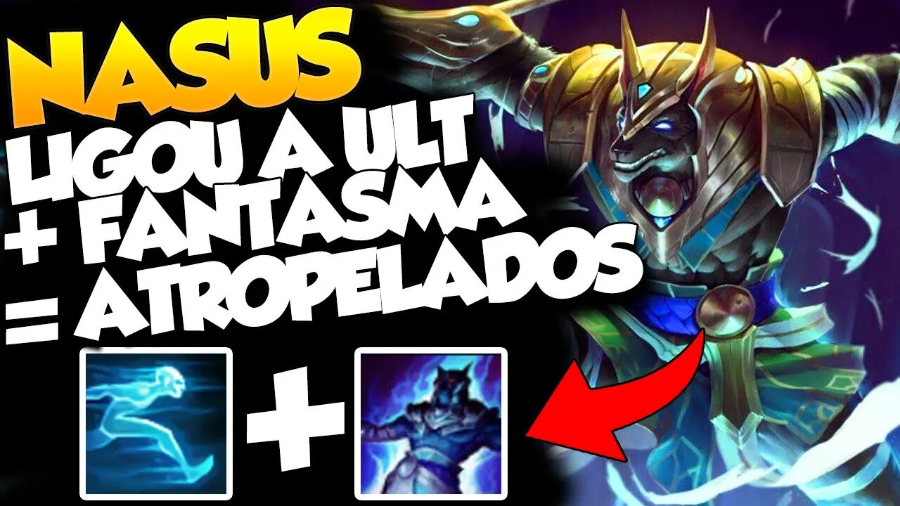 YASUO ATÉ JOGAVA BEM - MAS É UM YASUO NÉ! NASUS GAMEPLAY LOL