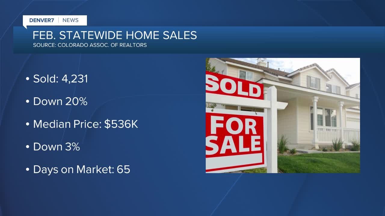 Statewide home sales report for February