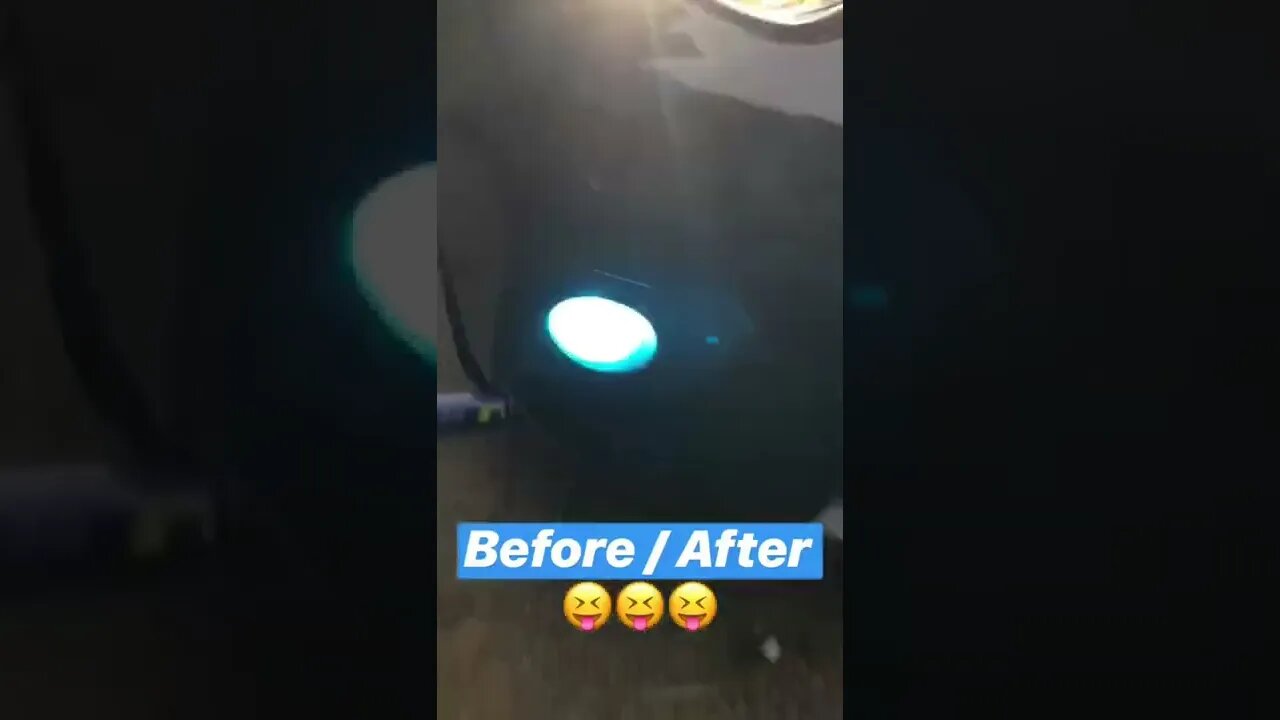 Putting blue fog lights in my Corolla