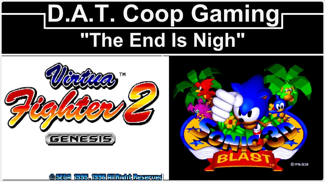 The End Is Nigh(Sega Genesis) - (D.A.T. Coop Gaming)