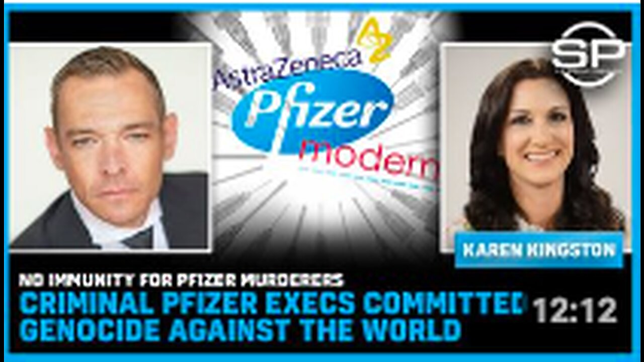 No Immunity For Pfizer Murderers Criminal Pfizer Execs Committed Genocide