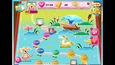 Candy Crush Level 3757 Audio Talkthrough, 1 Star 0 Boosters