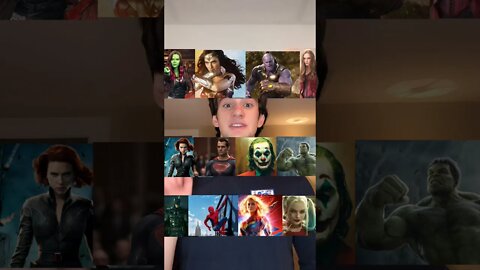 I know your favourite MARVEL/DC character?!🤯