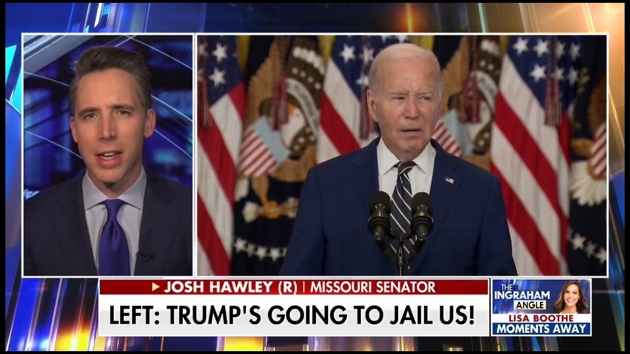 Sen Josh Hawley: We Need A President Who's Actually Functioning