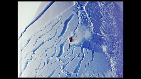 Skier gets swept by avalanche