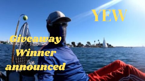 SUBSCRIBER GIVEAWAY & Some Fishing In San Diego Bay