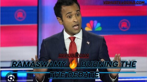 Ramaswamy 🔥 Burning The Debate... #VishusTv 📺