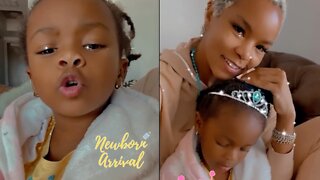 Letoya Luckett Helps Daughter GiGi With Word Pronunciation! 🗣