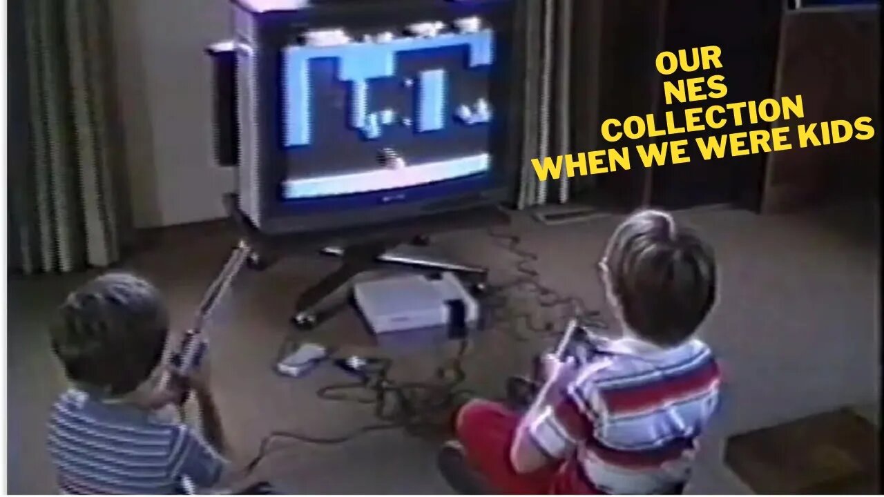 Our NES Collection When We Were Children (OPEN TAG) Response Video To Do You Nerd