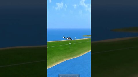 Landing PS-26 on the Water | Turboprop Flight Simulator #shorts