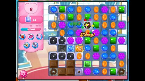 Candy Crush Level 2890 Talkthrough, 20 Moves 0 Boosters