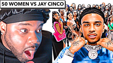 50 WOMEN VS 1 RAPPER: JAY CINCO 41POP REACTION (REACTION)