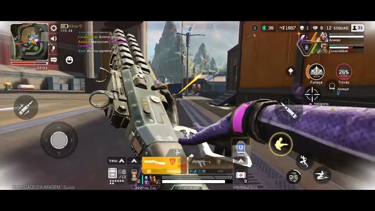 Apex Legends Mobile FPP - Gameplay sem comentários