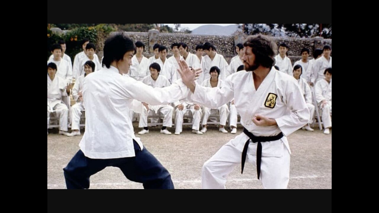 Cross kick Studio Films my favorite Bruce Lee Fight scene Enter the Dragon one with Bob Wall