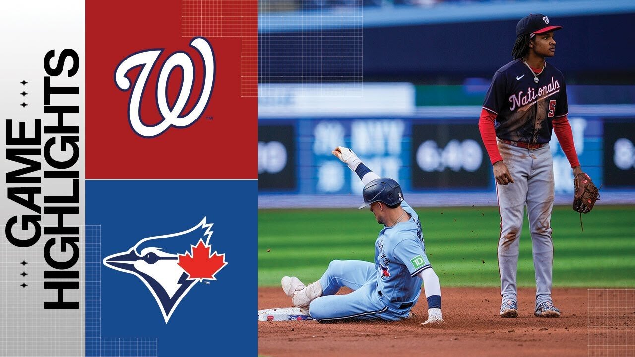 Nationals vs. Blue Jays Game Highlights (8/30/23) | MLB Highlights