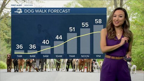 Warmer and dry to start the weekend