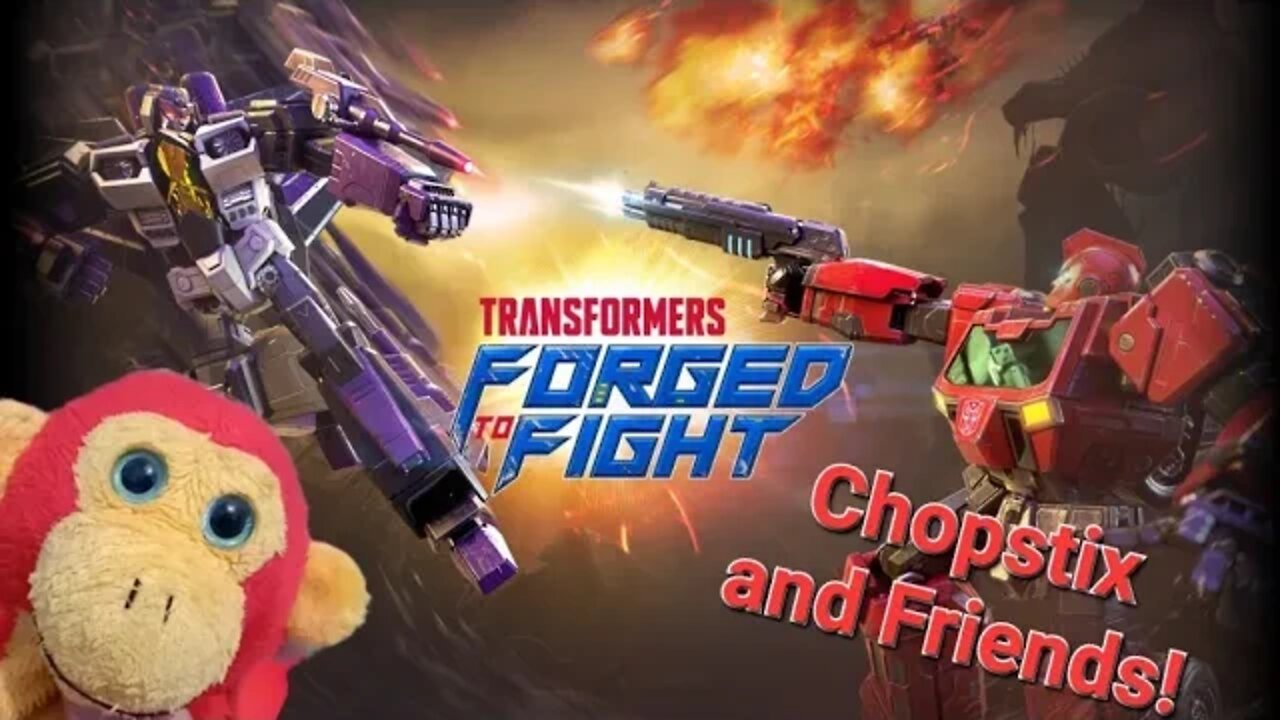 Chopstix and Friends! Transformers: Forged to Fight - missions 3 and 4! #transformers #gaming