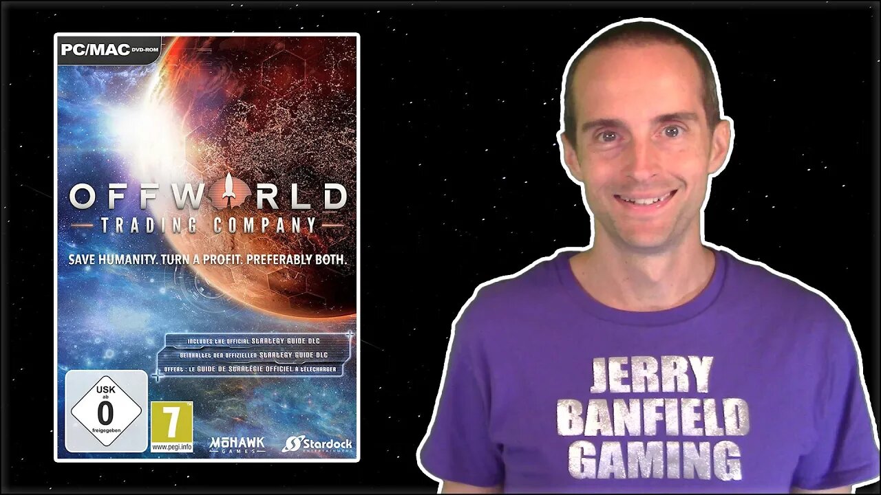 Offworld Trading Company (2016) First Gameplay on PC Live with Jerry Banfield!