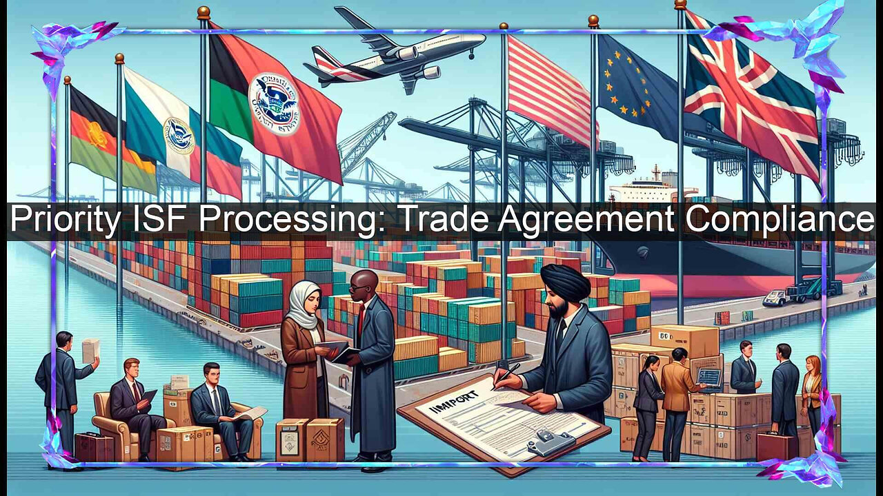 Maximizing Trade Benefits: Strategies for Priority ISF Processing under Trade Agreements