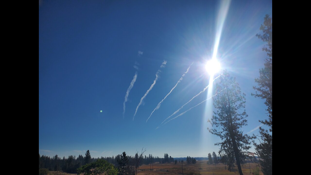 Geo-engineering chemtrails and the air you breathe