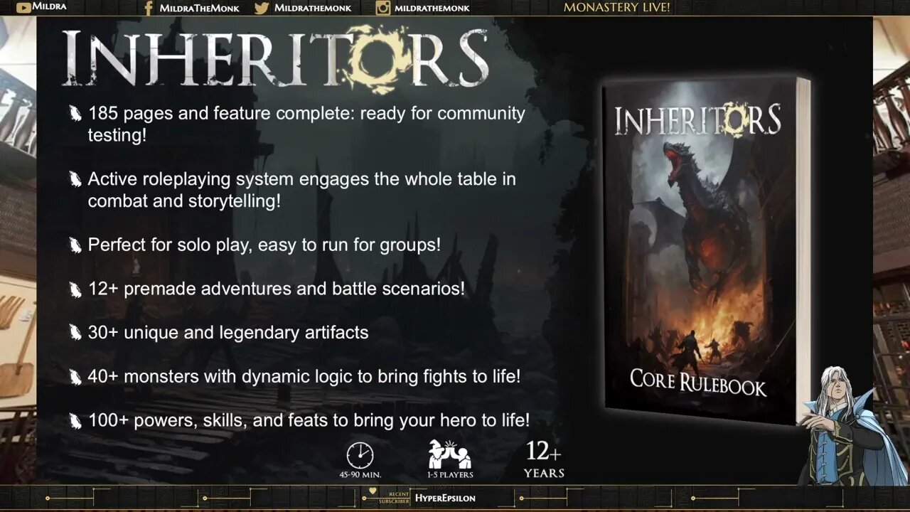 Interview with L.R. Knight on INHERITORS