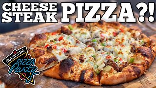 Quick & Delicious Cheesesteak Pizza | Pizza Party | Blackstone Pizza Oven