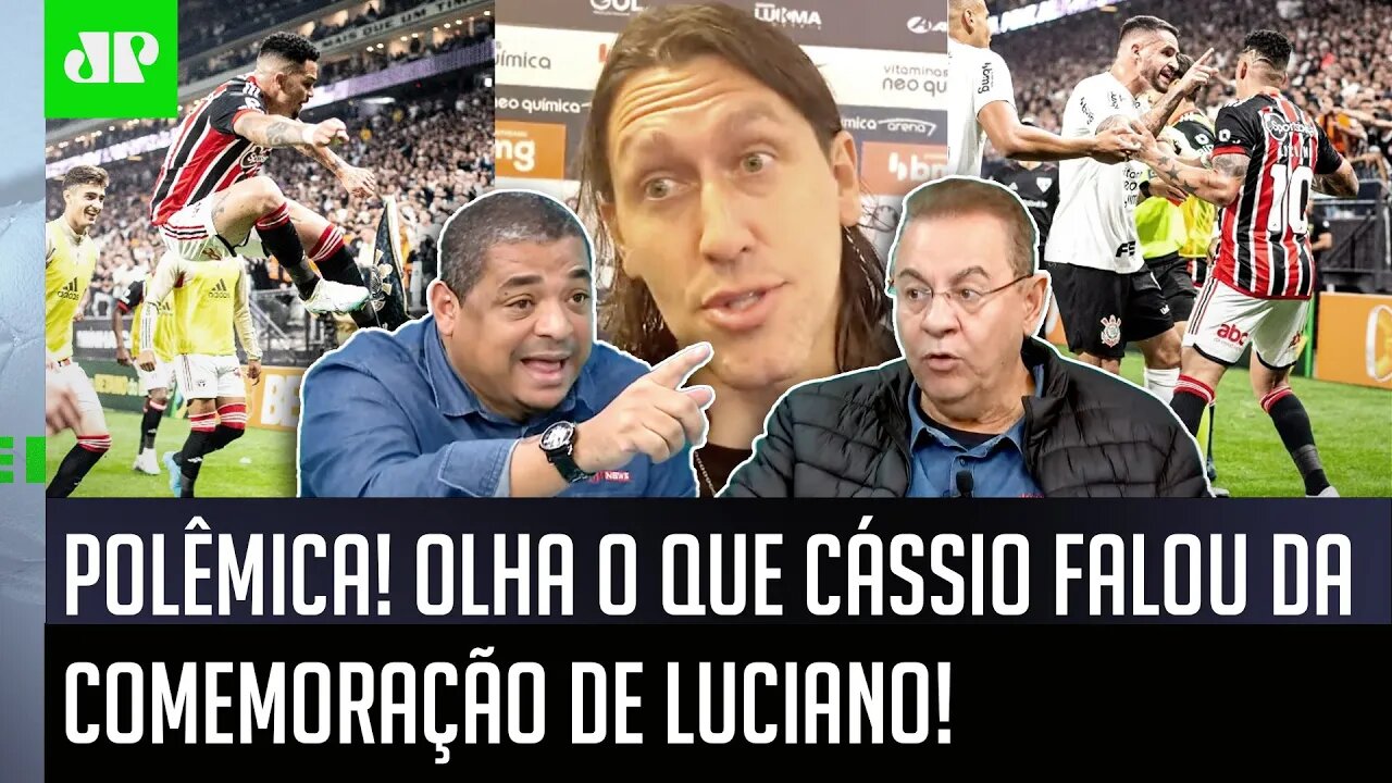 POLEMIZOU! Declaração de Cássio sobre Luciano após COMEMORAÇÃO gera DEBATE após Corinthians x SPFC!