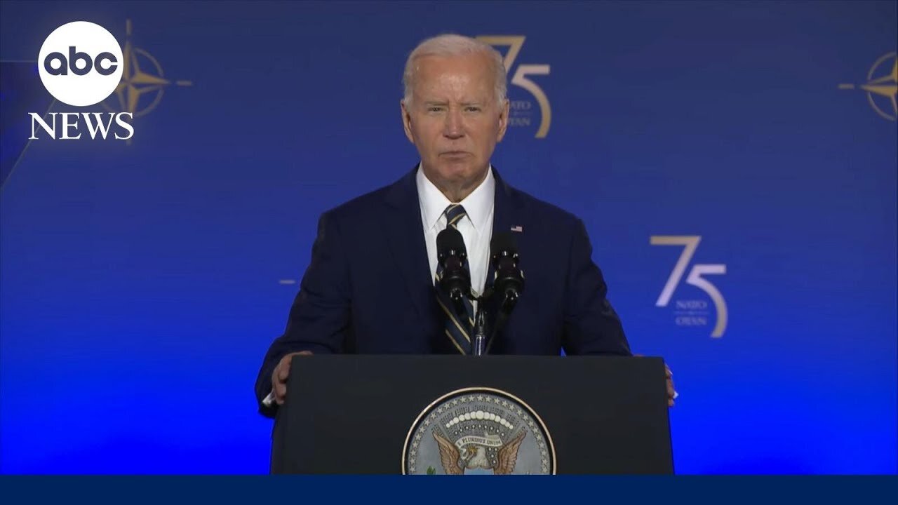 Biden speaks and fumbles at the NATO Summit. things you missed