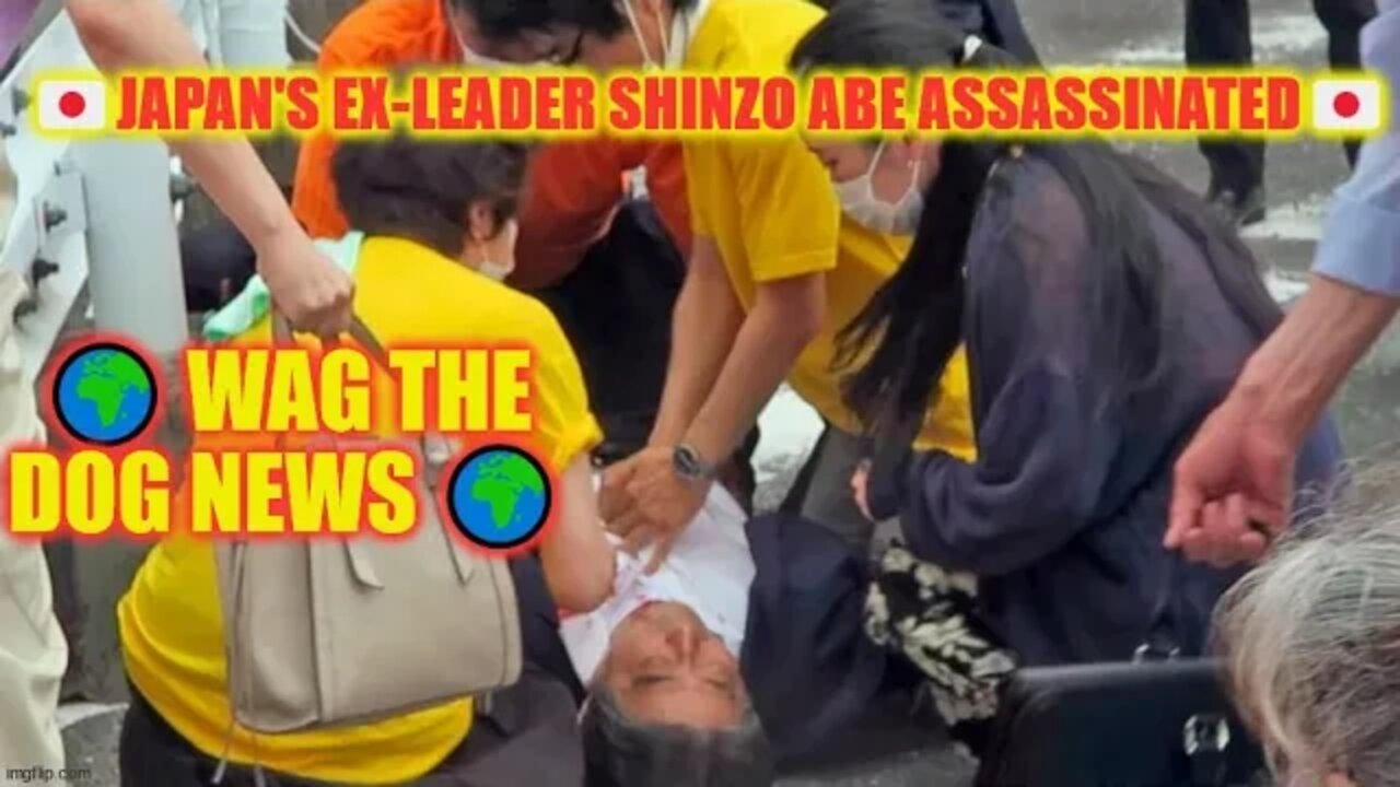 π―π΅ Japan's Ex-Leader Shinzo Abe Assassinated π―π΅ π Wag The Dog NEWS πNEWS From All Sides